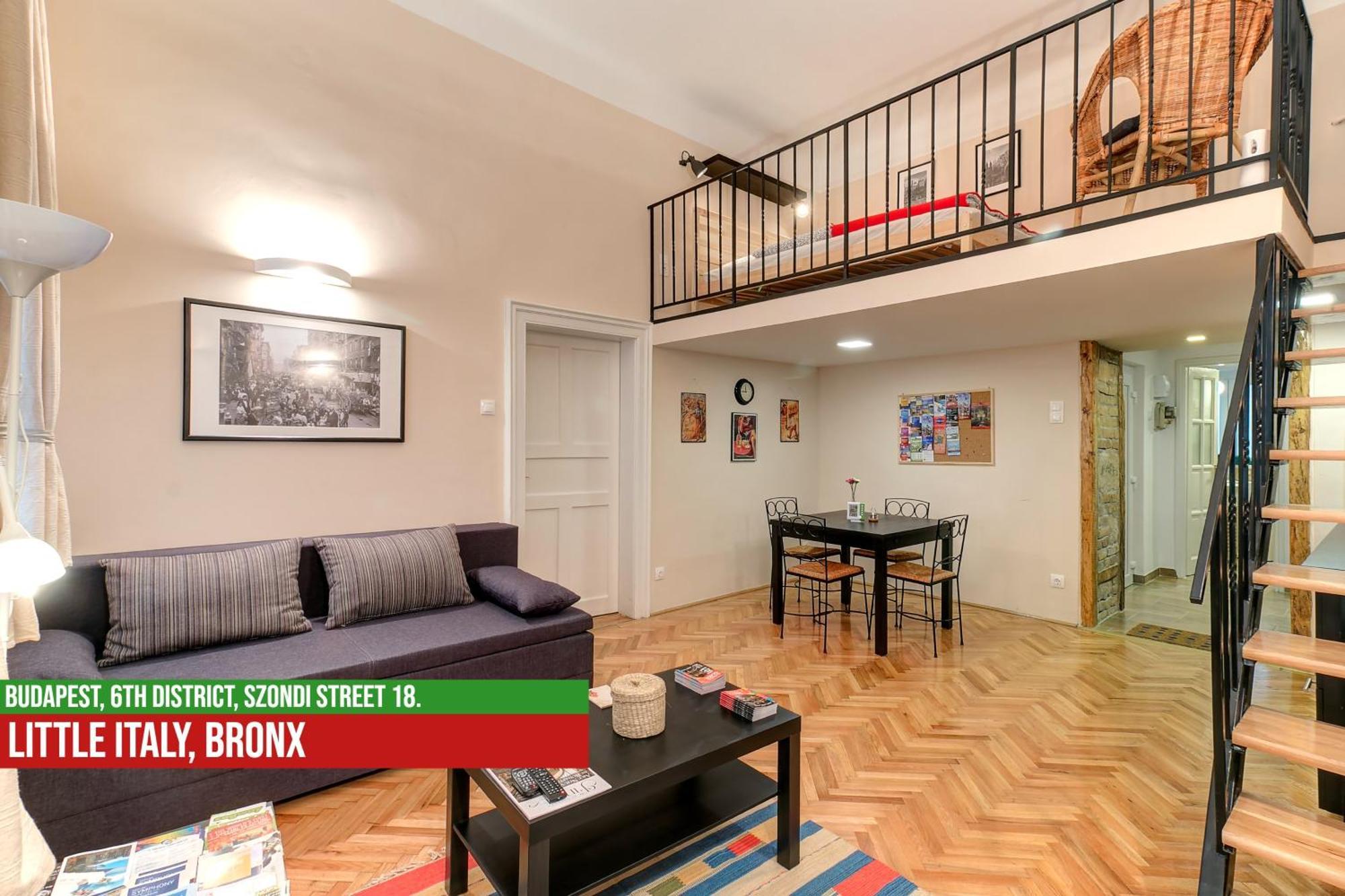 Little Italy Bronx Apartment 布达佩斯 外观 照片
