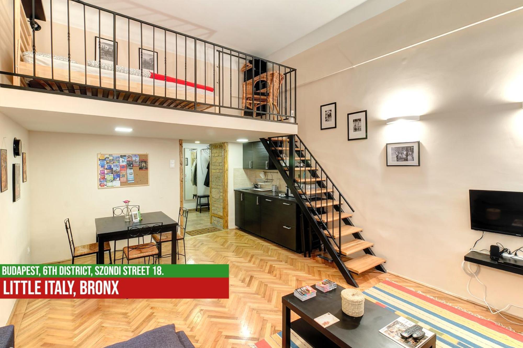 Little Italy Bronx Apartment 布达佩斯 外观 照片