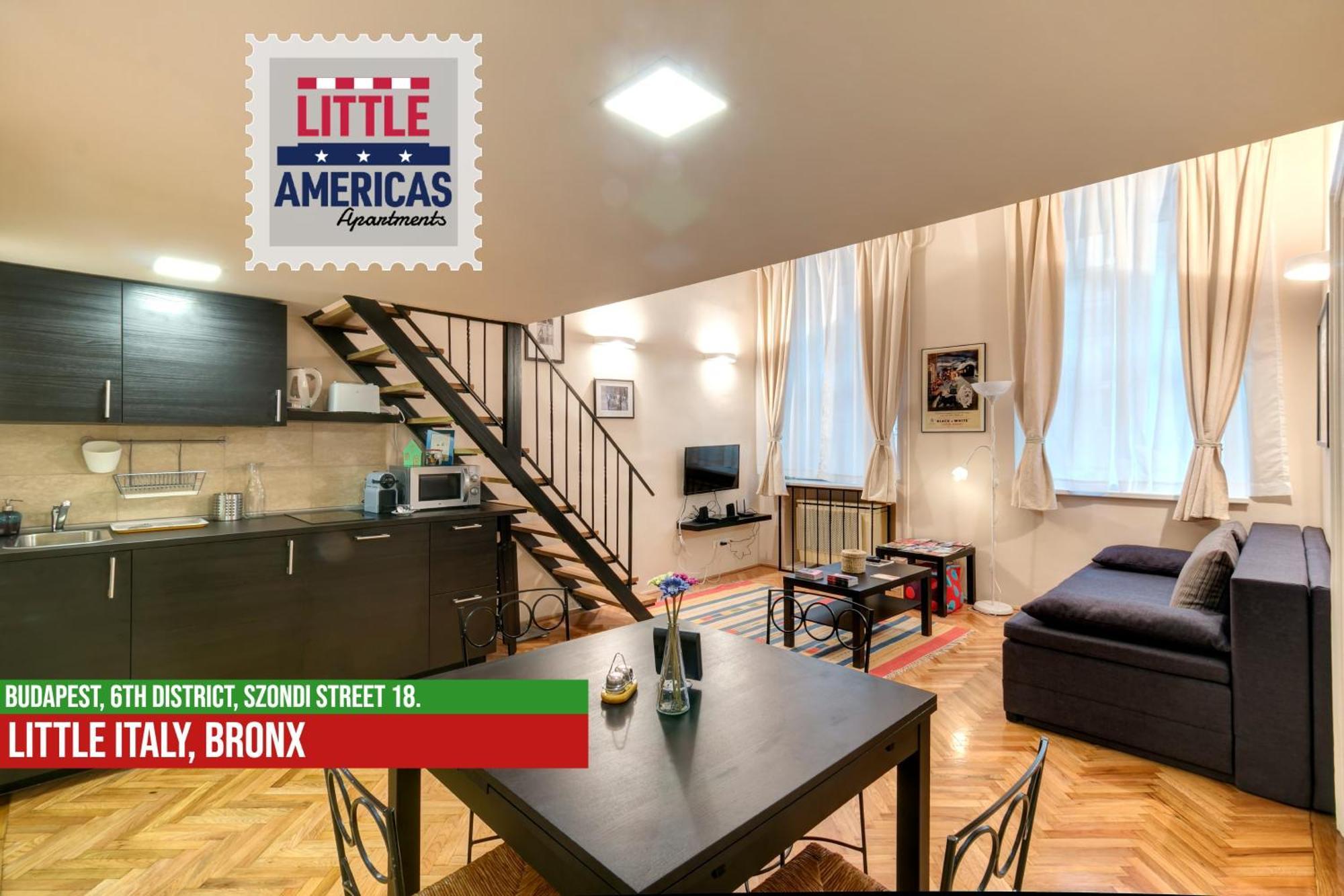 Little Italy Bronx Apartment 布达佩斯 外观 照片