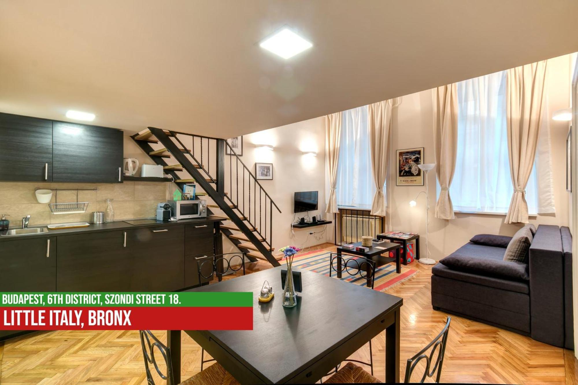 Little Italy Bronx Apartment 布达佩斯 外观 照片